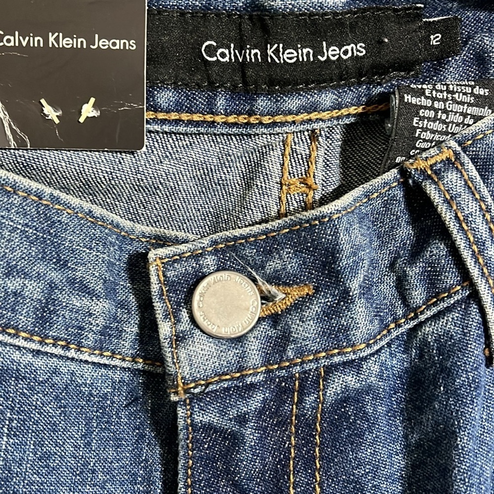 Calvin Klein boot cut jeans size 12 - Picture 2 of 8